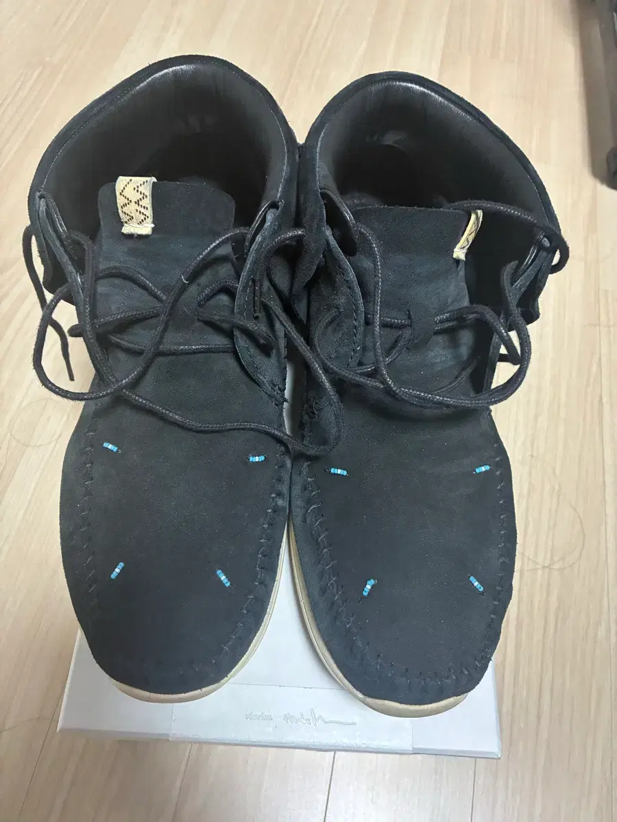 Visvim FBT Lhamo Folk Black - 24FW M12 | 브랜드 중고거래 플랫폼